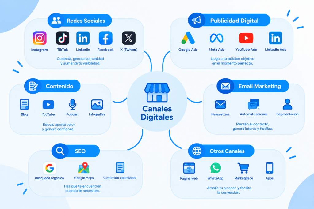 Mapa estratégico de marketing digital